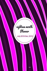 Eighteen Month Planner Wave