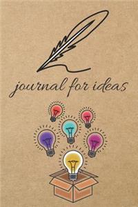 Journal for Ideas