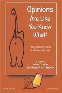 A Topical Point of View Journal Notebook