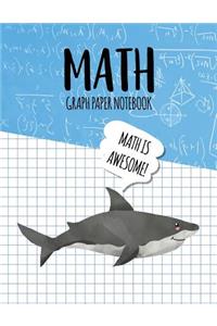 Math Graph Paper Notebook