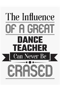 The Influence of a Great Dance Teacher Can Never Be Erased