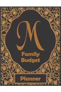 M Family Budget Planner