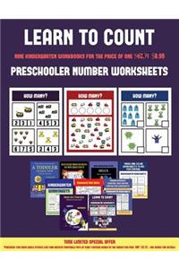 Preschooler Number Worksheets (Learn to count for preschoolers)