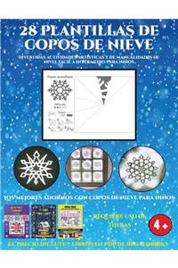 Los mejores adornos con copos de nieve para niños (Divertidas actividades artísticas y de manualidades de nivel fácil a intermedio para niños)