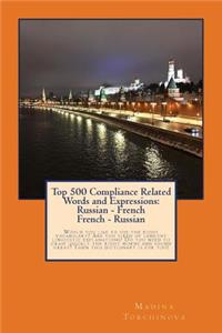 Top 500 Compliance Related Words and Expressions
