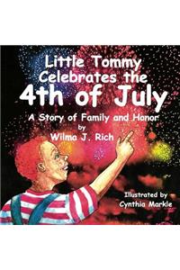 Little Tommy Celebrates the Fourth of July