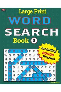 Large Print Word Search Book