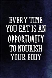 Every Time You Eat Is An Opportunity To Nourish Your Body