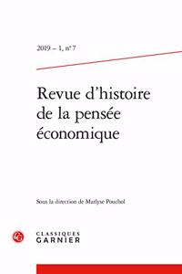 Revue d'Histoire de la Pensee Economique