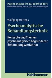 Psychoanalytische Behandlungstechnik