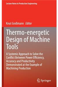 Thermo-Energetic Design of Machine Tools