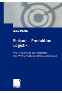 Einkauf -- Produktion -- Logistik