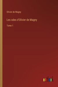 Les odes d'Olivier de Magny