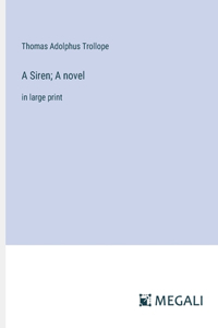 Siren; A novel