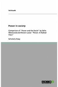 Power in society