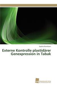 Externe Kontrolle plastidärer Genexpression in Tabak