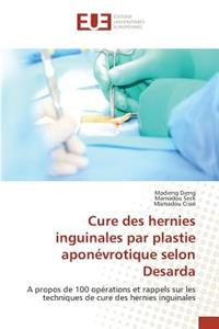 Cure Des Hernies Inguinales Par Plastie Aponévrotique Selon Desarda