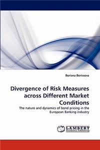 Divergence of Risk Measures across Different Market Conditions