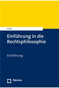 Einfuhrung in Die Rechtsphilosophie