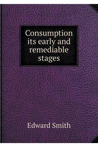 Consumption its early and remediable stages