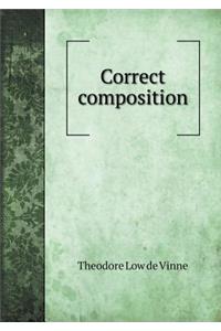 Correct Composition