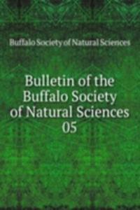 Bulletin of the Buffalo Society of Natural Sciences