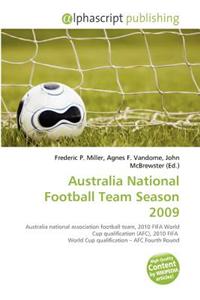 Australia National Football Team Season 2009
