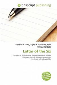 Letter of the Six