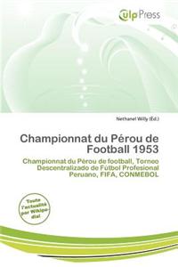 Championnat Du P Rou de Football 1953