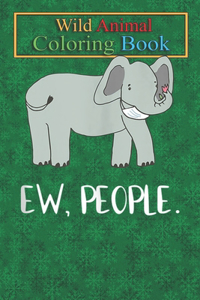 Wild Animal Coloring Book