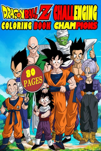 dragon ball z Challenging champions Coloring Book