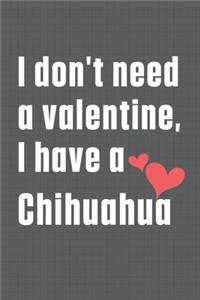 I don't need a valentine, I have a Chihuahua