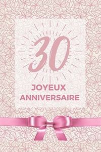 30 ans joyeux anniversaire