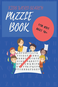 KIDS WORD SEARCH PUZZLE BOOK for kids ages 12+