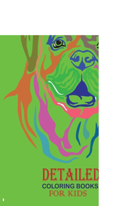 Detailed coloring books for kids