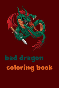 bad dragon coloring book