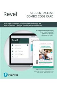 Revel for Marriages, Families, and Intimate Relationships -- Combo Access Card