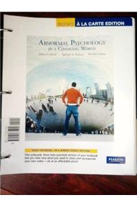 Abnormal Psychology in a Changing World