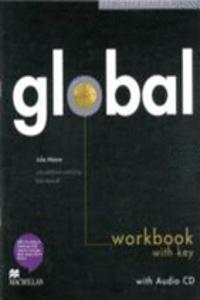 Global Pre-Intermediate Workbook & CD with key Pack