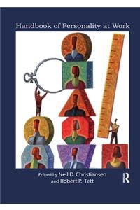 Handbook of Personality at Work