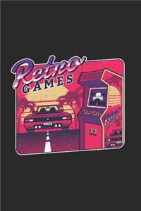 Retro Games: Cool Video Arcade Games Gift Design for Video Game Fans