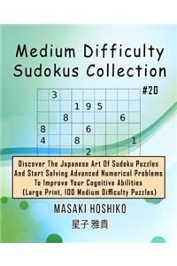 Medium Difficulty Sudokus Collection #20