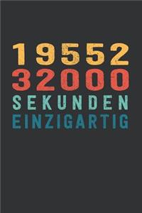 1 955 232 000 Sekunden Einzigartig