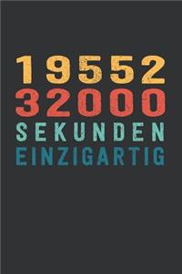 1 955 232 000 Sekunden Einzigartig