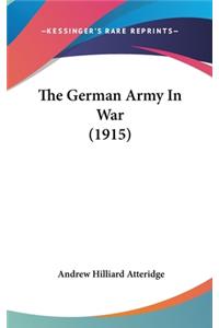 German Army In War (1915)