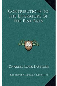 Contributions to the Literature of the Fine Arts