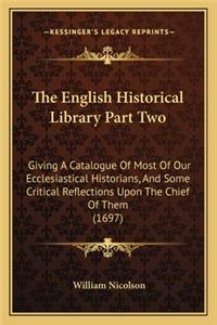 English Historical Library Part Two