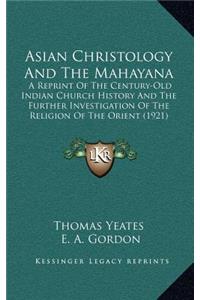 Asian Christology And The Mahayana