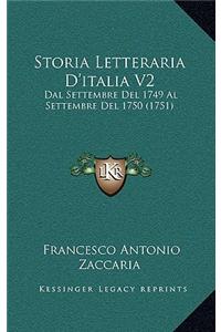 Storia Letteraria D'italia V2