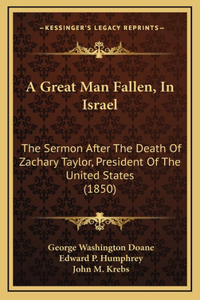 A Great Man Fallen, in Israel